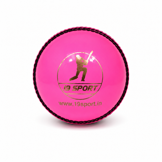 19 Club Leather Ball Pink | 30+overs | Pack of 6