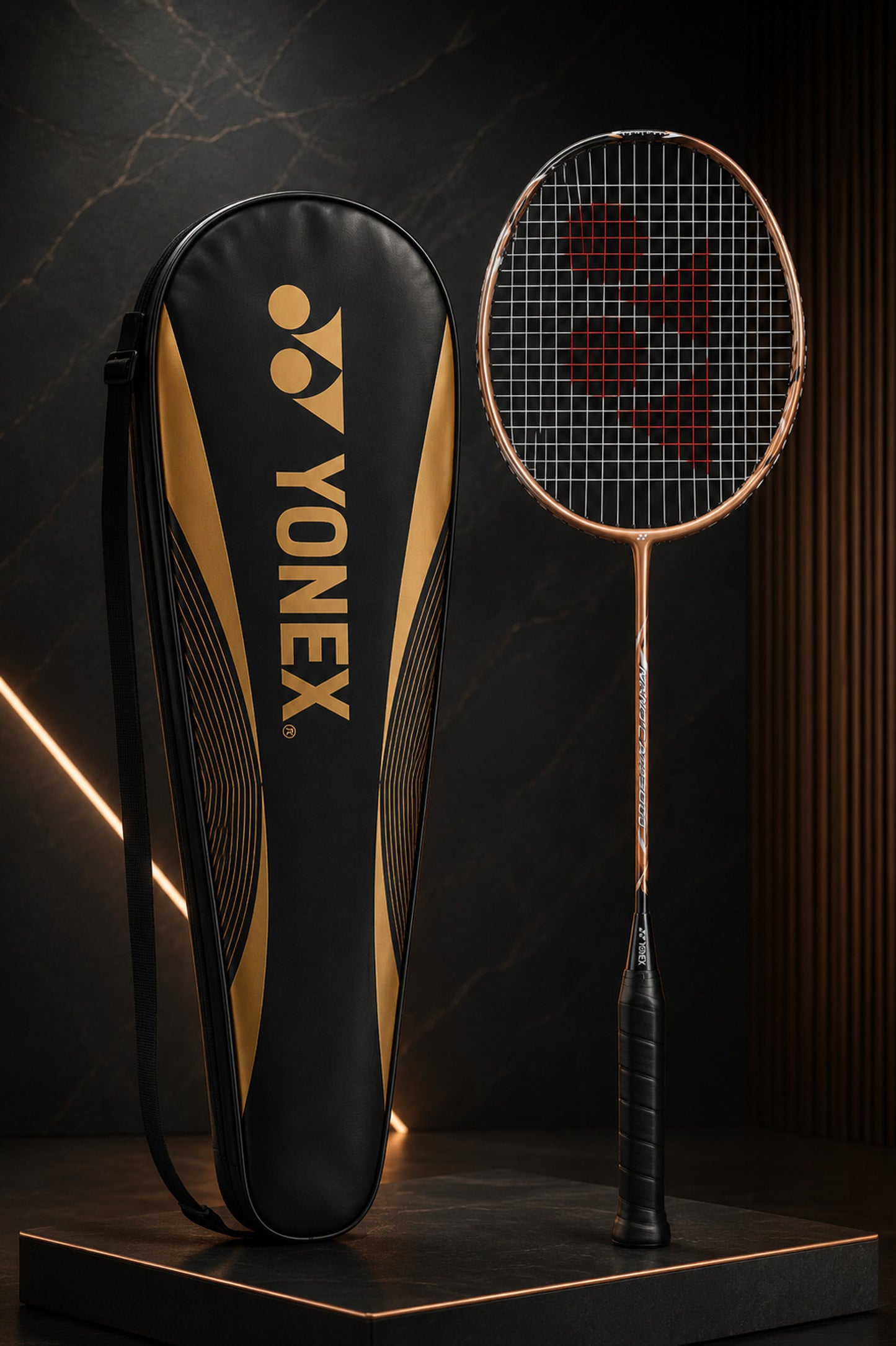 YONEX Nanoflare 9000i Badminton Racquet Strung | G4 Grip | Full Cover