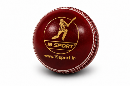 19 Test Leather Ball Red | 80+overs | Pack of 6