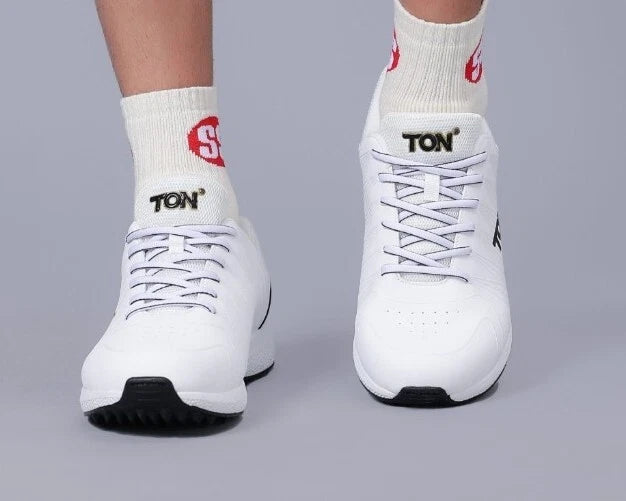 SS TON White Edition Cricket Shoes