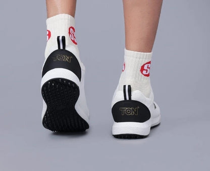 SS TON White Edition Cricket Shoes