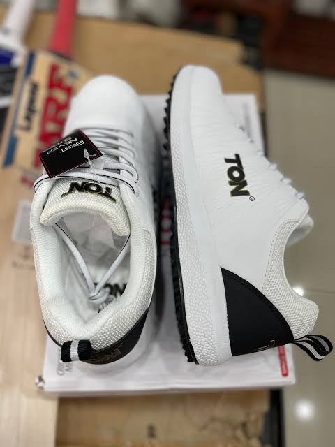 SS TON White Edition Cricket Shoes