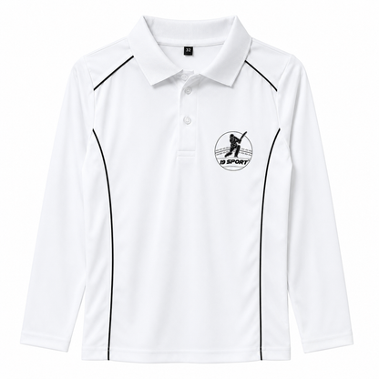 Cricket Whites Full-Sleeve Shirt & Trouser Set