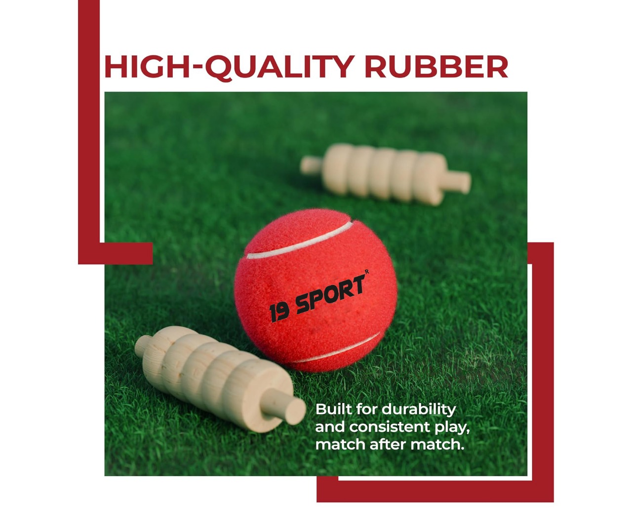 19 hard tennis yellow ball (pack of 6)