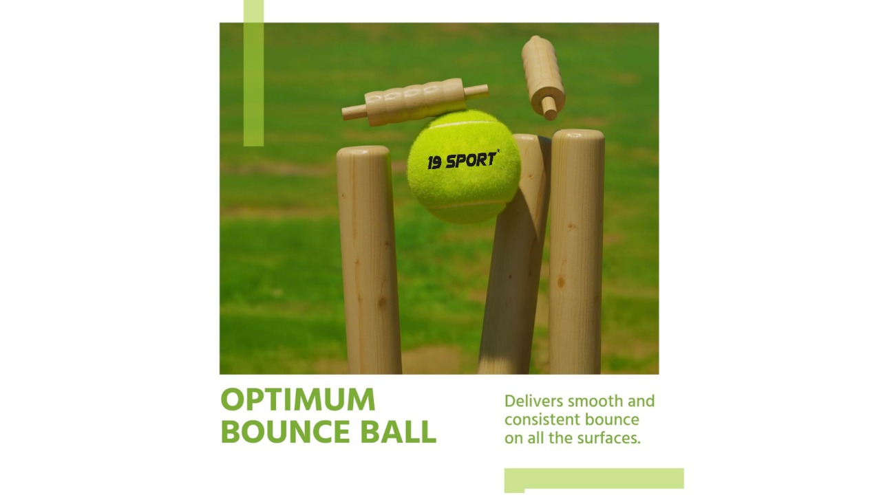 19 hard tennis yellow ball (pack of 6)