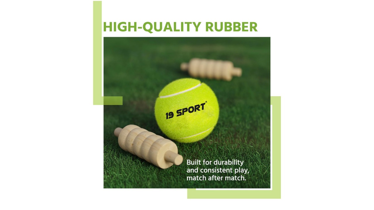 19 hard tennis yellow ball (pack of 6)