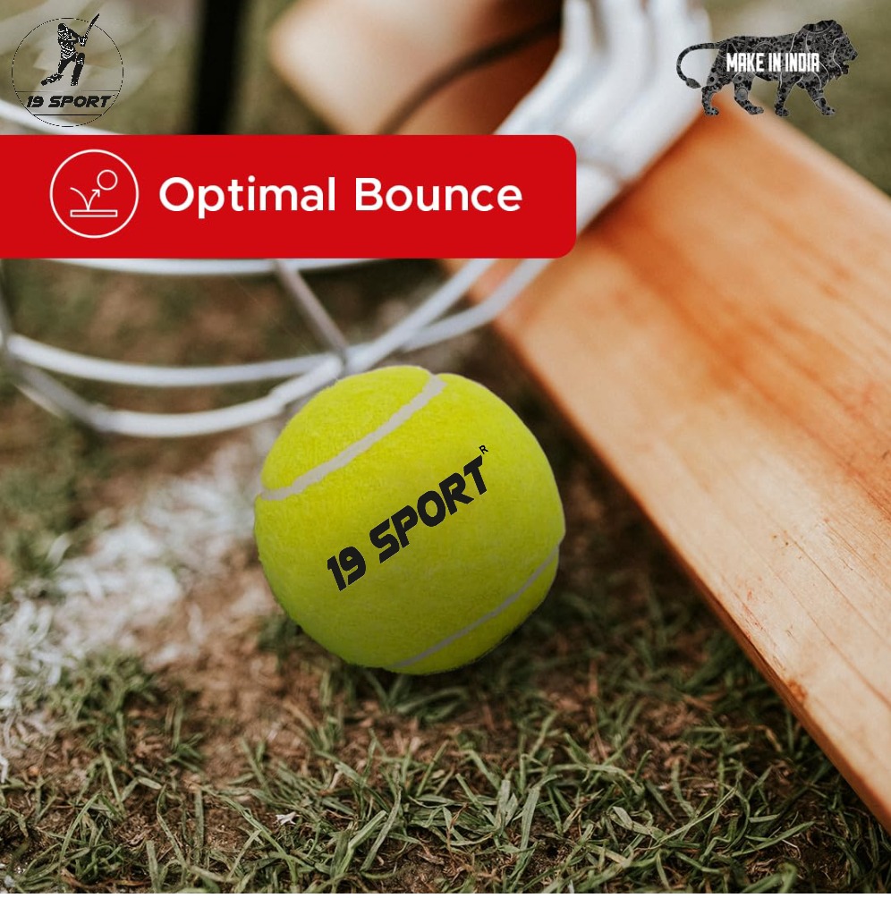 19 hard tennis yellow ball (pack of 6)